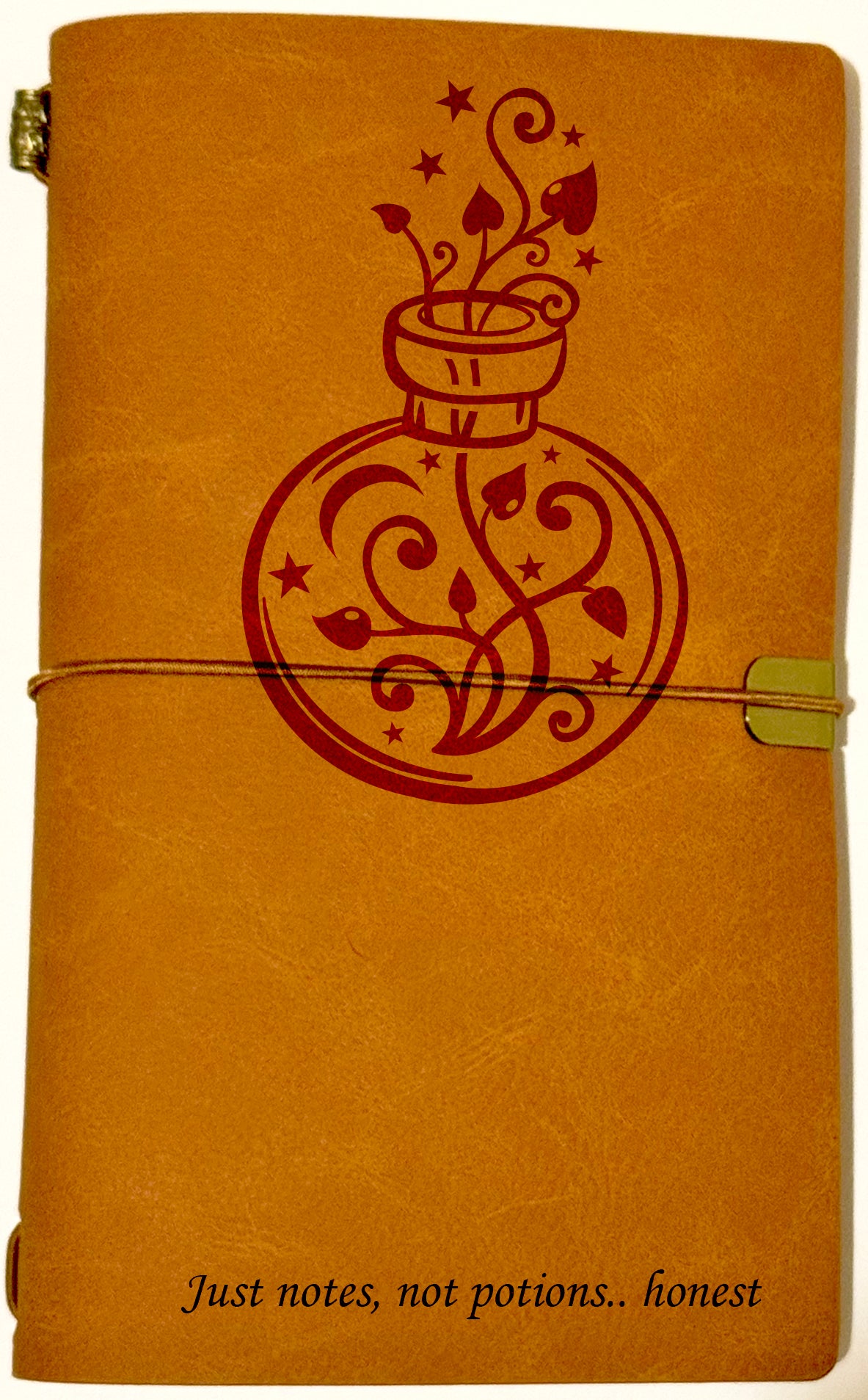 Premium Pleather Notebook with Personalised Engraving | 12x20cm (4.72” x 7.87”) | Customisable with 8 Variants