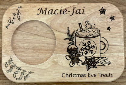 Personalised Christmas Tea Serving Board