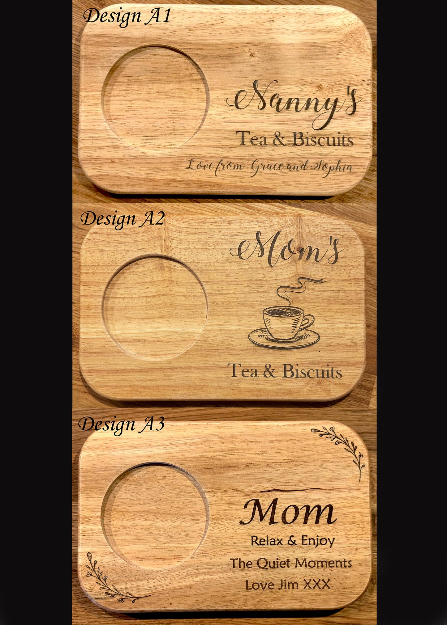 Personalised Tea Serving Board