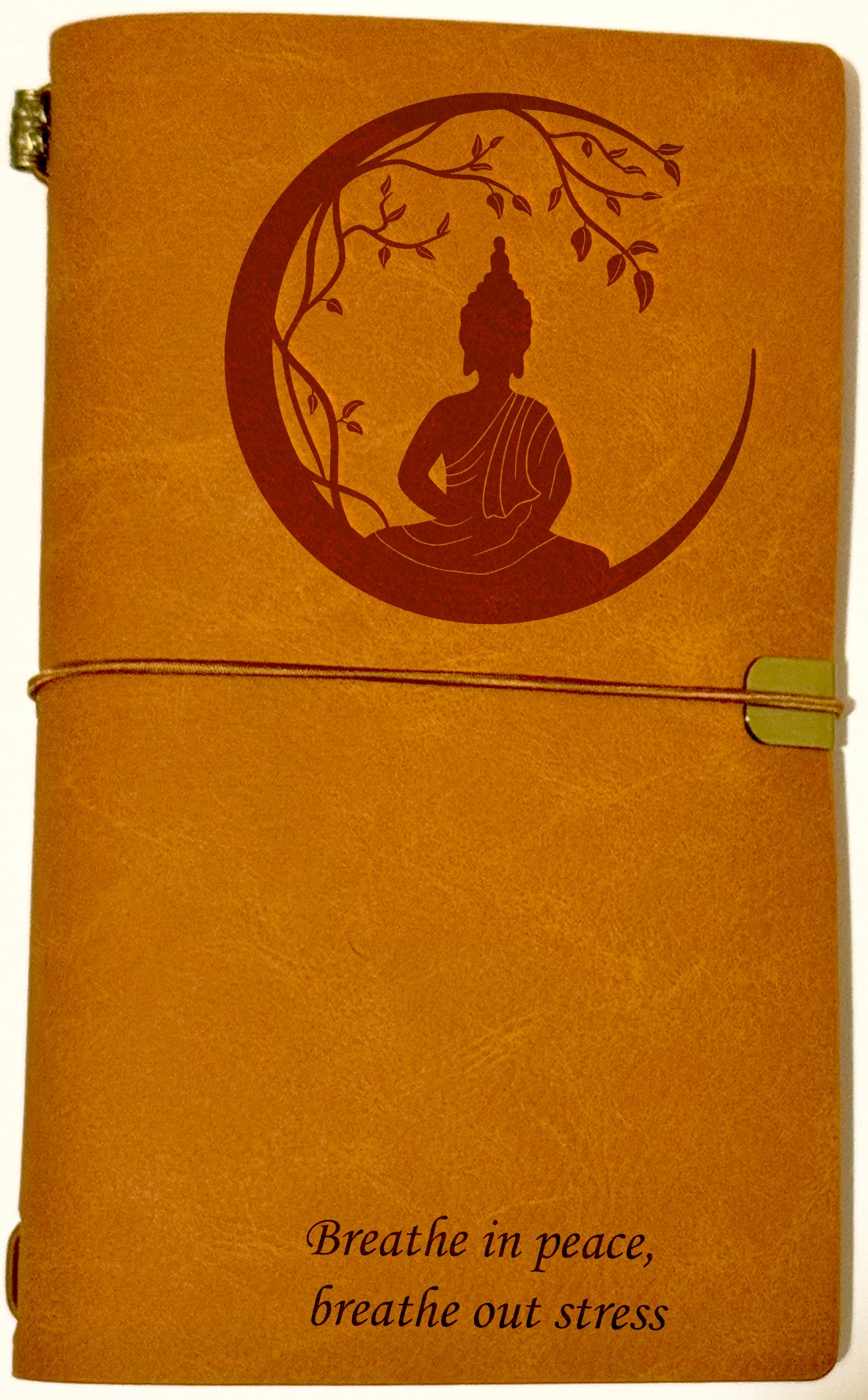 Premium Pleather Notebook with Personalised Engraving | 12x20cm (4.72” x 7.87”) | Customisable with 8 Variants