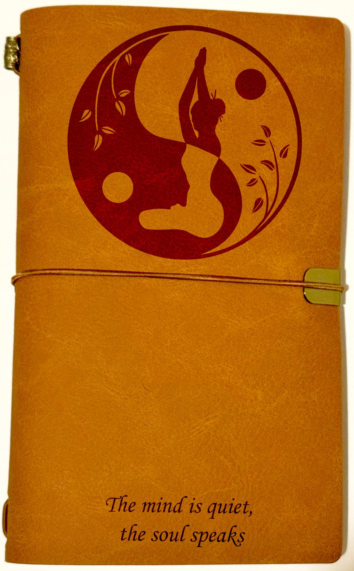 Premium Pleather Notebook with Personalised Engraving | 12x20cm (4.72” x 7.87”) | Customisable with 8 Variants